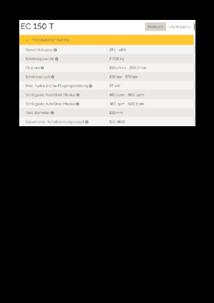 Hidraulikus törők Epiroc EC 150 T