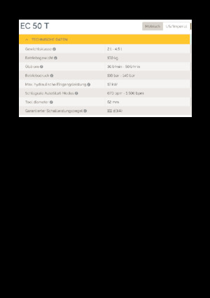 Hidraulikus törők Epiroc EC 50 T