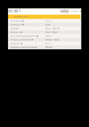 Hidraulikus törők Epiroc EC 90 T