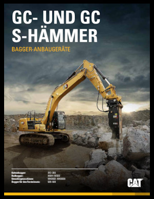 Hidraulikus törők Caterpillar H180 GC