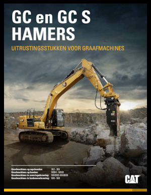 Hidraulikus törők Caterpillar H180 GC