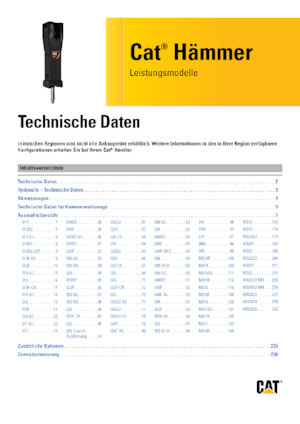 Hidraulikus törők Caterpillar H120 S