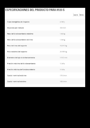 Hidraulikus törők Caterpillar H120 S