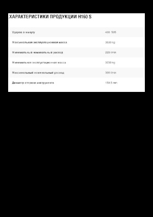 Hidraulikus törők Caterpillar H160 S