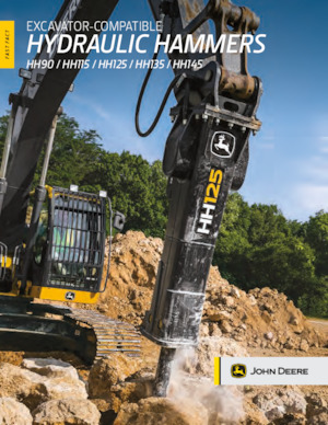 Hidraulikus törők John Deere Construction HH90