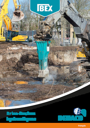 Hidraulikus törők Dehaco IBEX 135GS