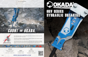 Hidraulikus törők Okada ORV2500 