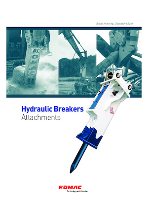 Hidraulikus törők Komac TOR 55 H