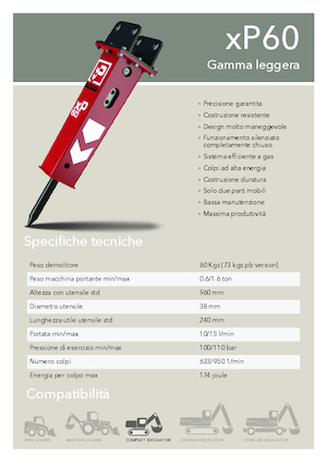 Hidraulikus törők Promove xP 60 