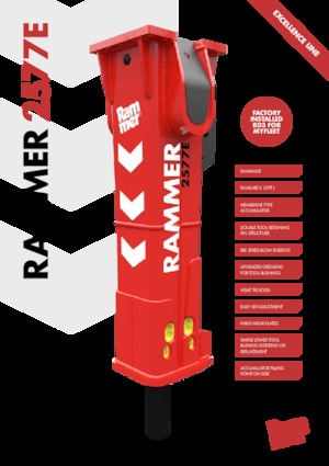 Hidraulikus törők Rammer 2577E