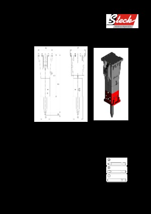 Hidraulikus törők Steck B 12