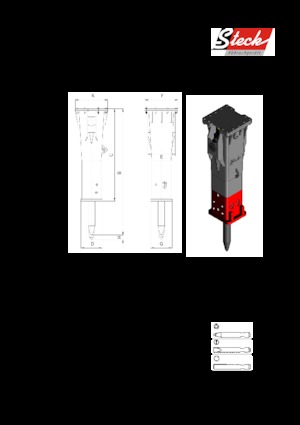 Hidraulikus törők Steck B 17