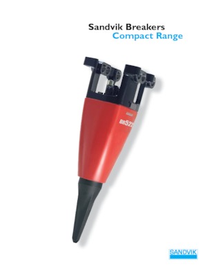 Hidraulikus törők Sandvik BR522