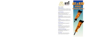 Hidraulikus törők BTi BXR50