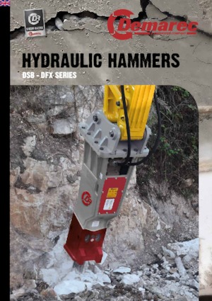 Hidraulikus törők Demarec DFX-80