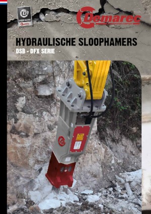 Hidraulikus törők Demarec DFX-80