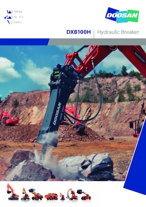 Hidraulikus törők Doosan DXB100H