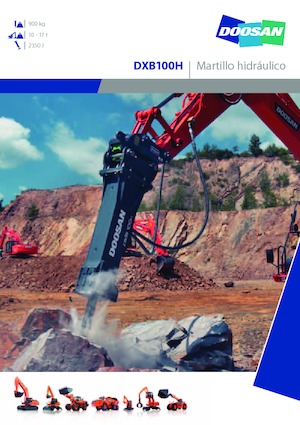 Hidraulikus törők Doosan DXB100H