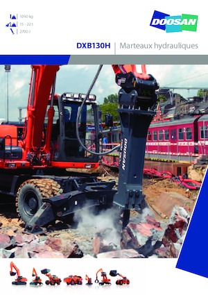 Hidraulikus törők Doosan DXB130H