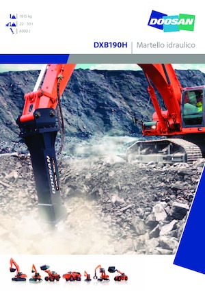 Hidraulikus törők Doosan DXB190H