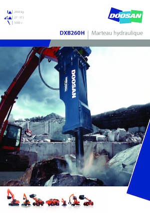 Hidraulikus törők Doosan DXB260H