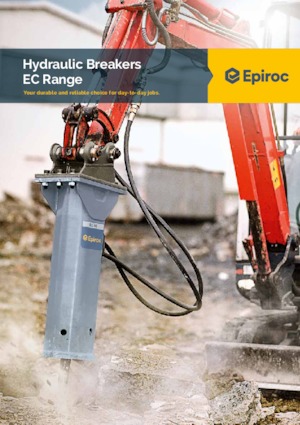 Hidraulikus törők Epiroc EC 180 