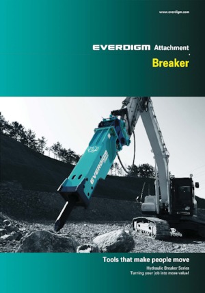 Hidraulikus törők Everdigm EHB25 SA