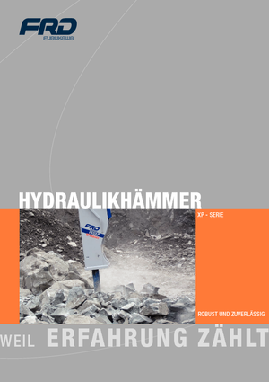 Hidraulikus törők FRD F 35 XP
