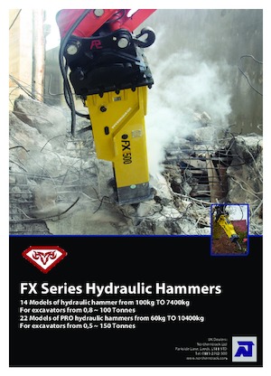Hidraulikus törők Hydra Ram FX-40