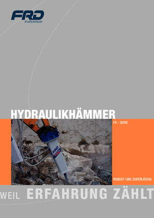 Hidraulikus törők FRD FX45