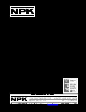 Hidraulikus törők NPK H 4 XE