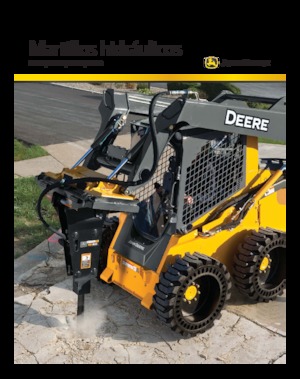 Hidraulikus törők John Deere Construction HH80C