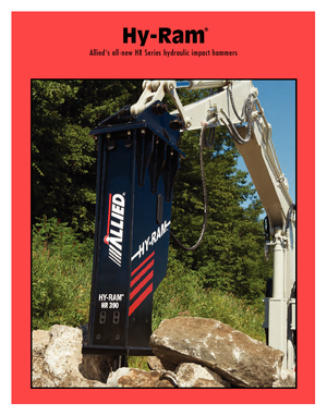 Hidraulikus törők Allied HR 470