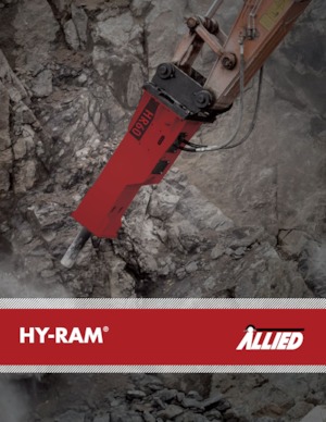 Hidraulikus törők Allied HR33