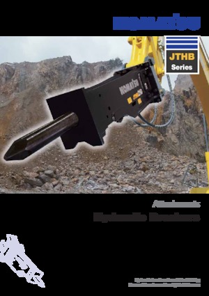 Hidraulikus törők Komatsu JTHB20-3