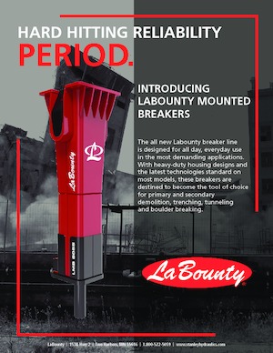 Hidraulikus törők LaBounty LMB 1308 