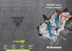 Hidraulikus törők MSB MS 200 H