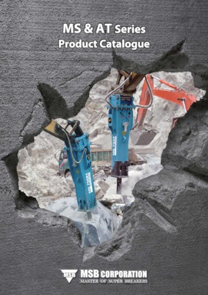 Hidraulikus törők MSB MS 75AT