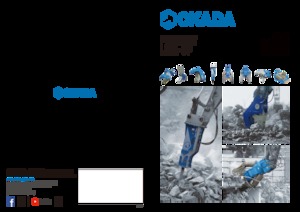 Hidraulikus törők Okada okada 650