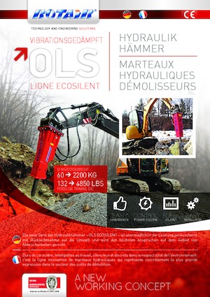 Hidraulikus törők Rotair OLS 95