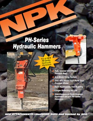 Hidraulikus törők NPK PH-4