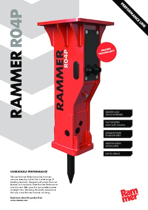 Hidraulikus törők Rammer R04P