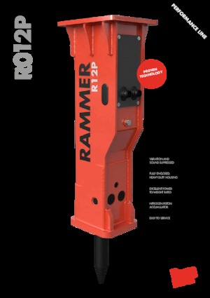 Hidraulikus törők Rammer R12P