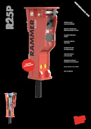 Hidraulikus törők Rammer R45P