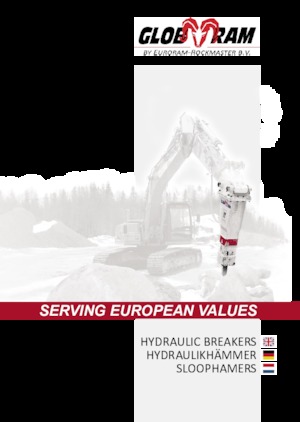 Hidraulikus törők Globram RM 195