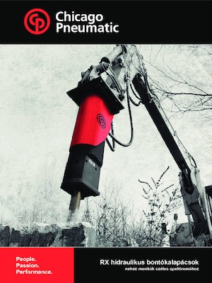 Hidraulikus törők Chicago Pneumatic RX2