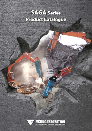 Hidraulikus törők MSB SAGA 510H