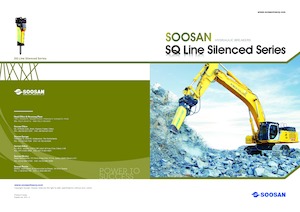 Hidraulikus törők Soosan SQ120