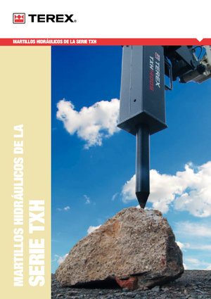 Hidraulikus törők Terex TXH 1800 S