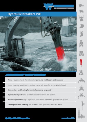 Hidraulikus törők WIMMER WH 10